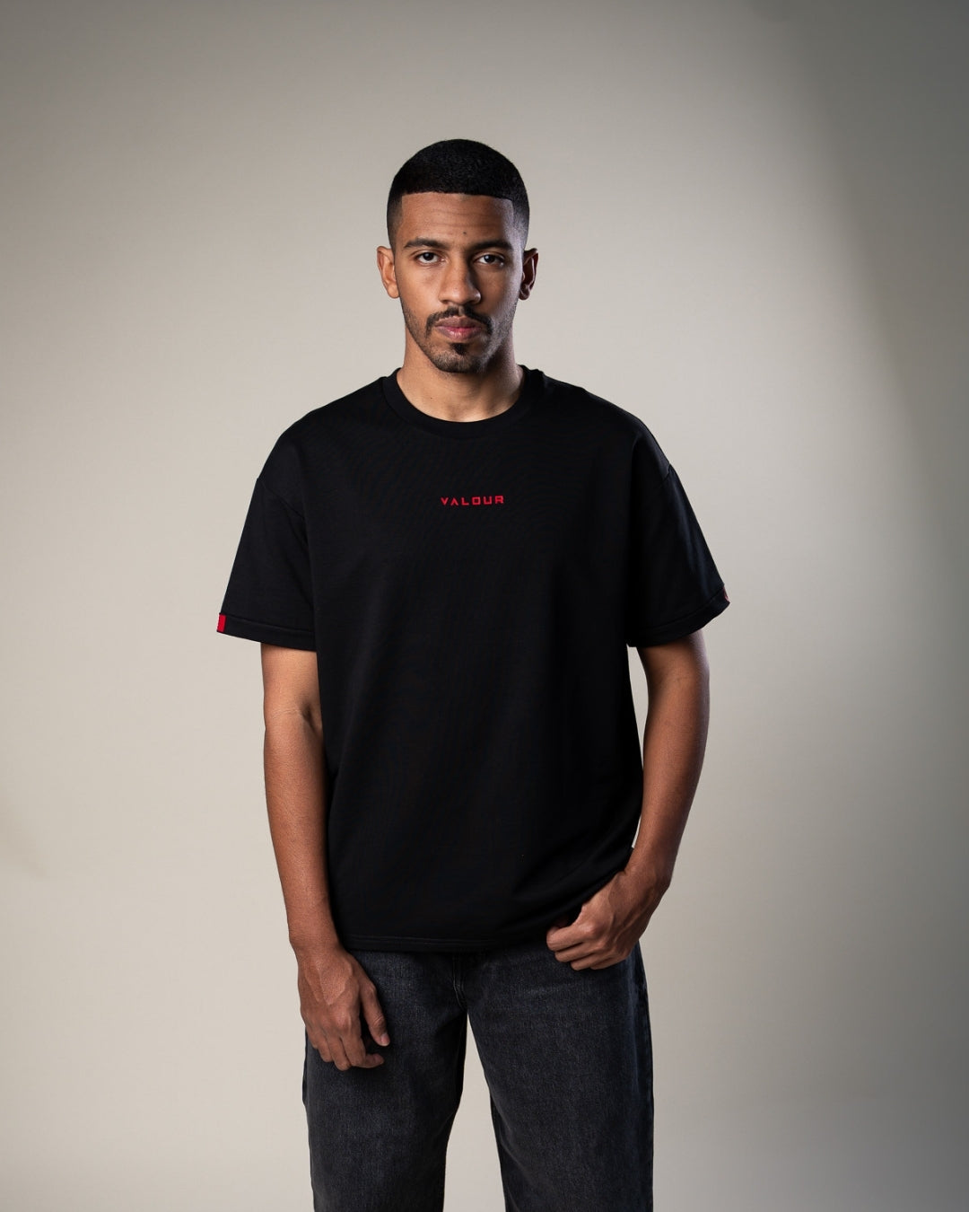 Map of Honor - Loose Fit Top - Black