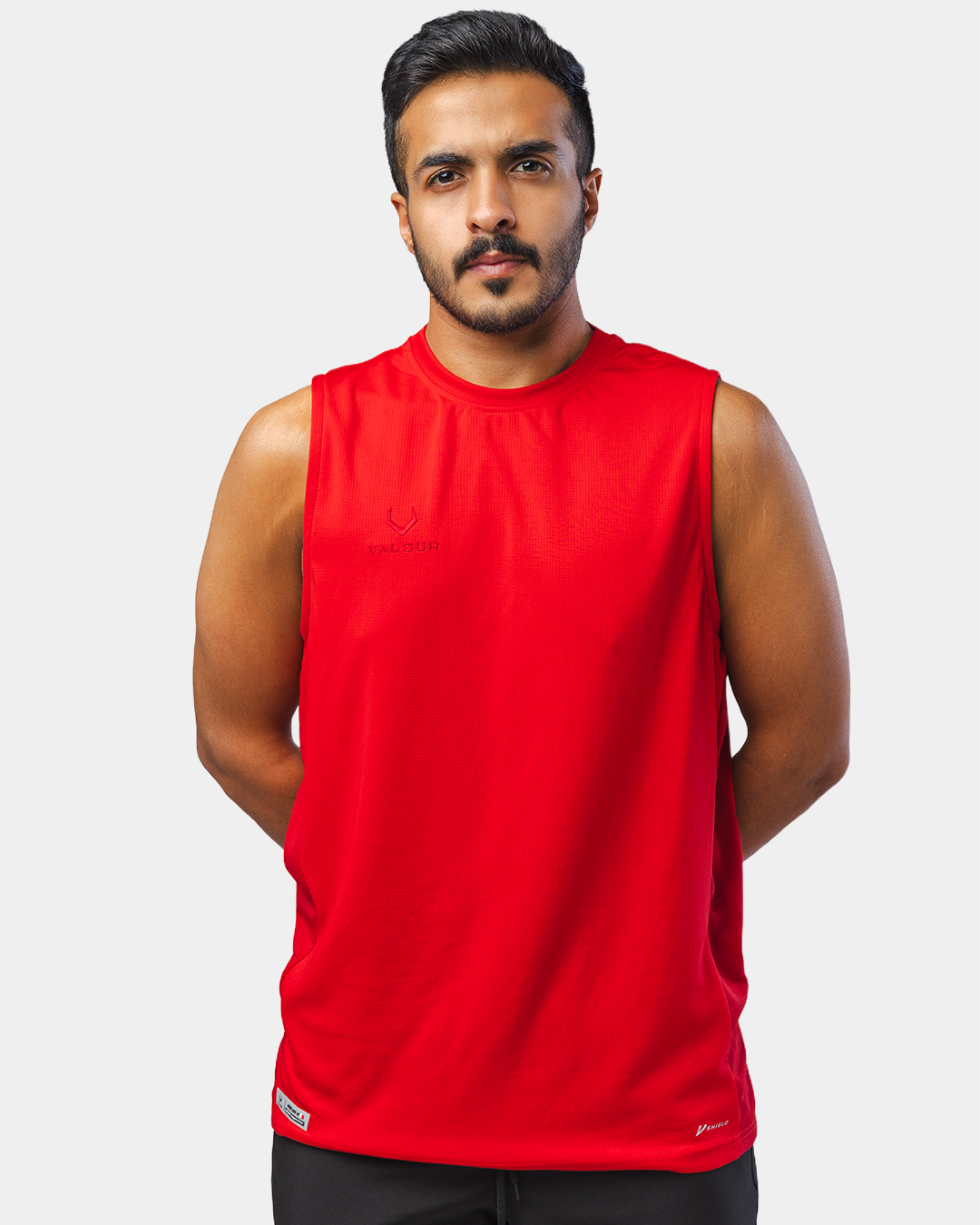 Sports Sleeveless Jersey - Finesse - Red