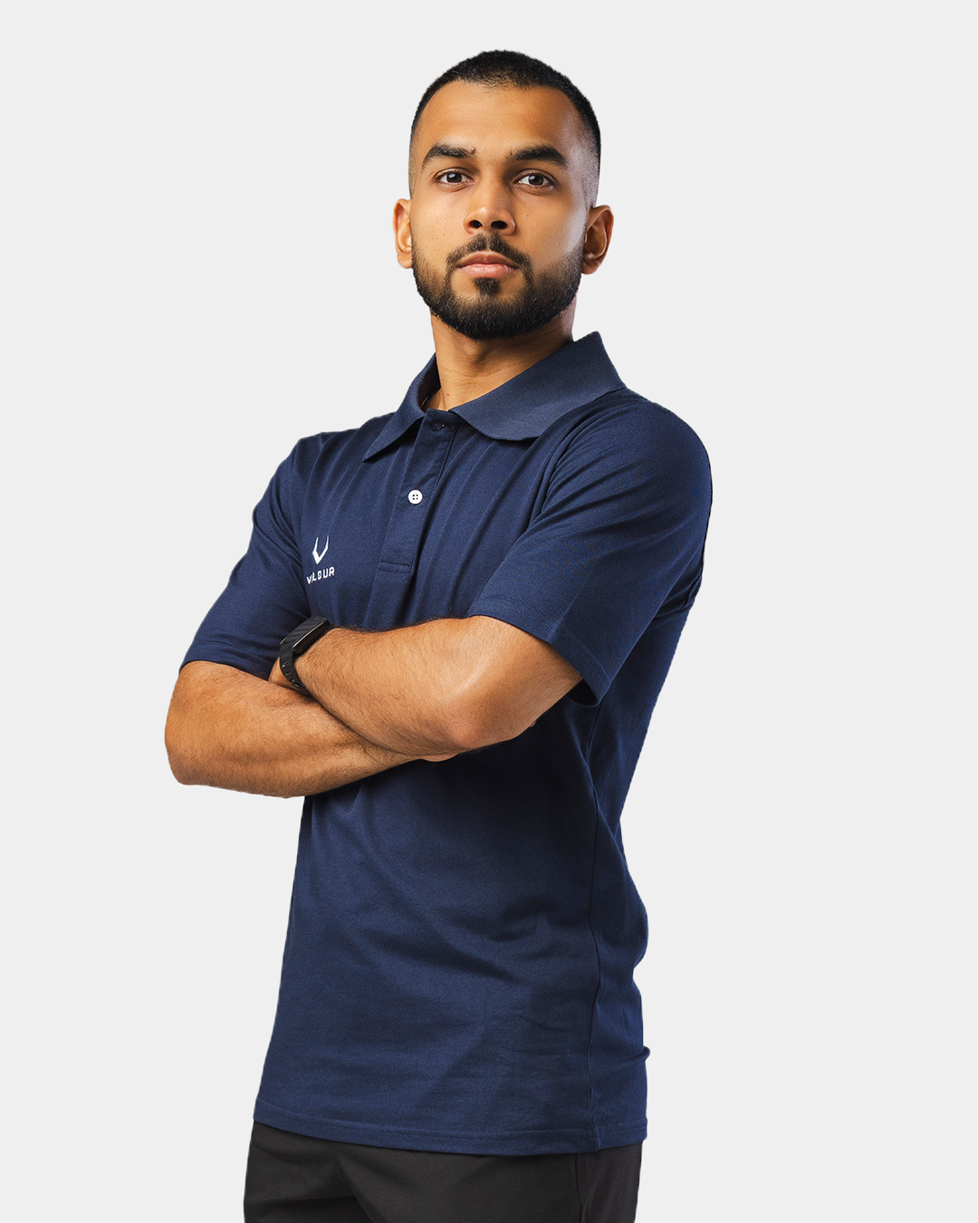Prestige Polo Top - Navy