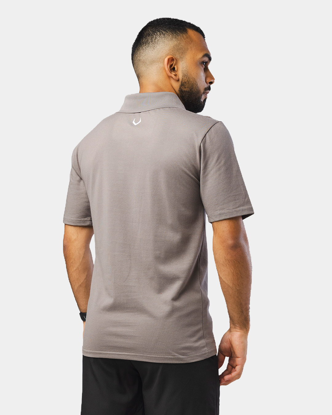 Prestige Polo Top - Grey