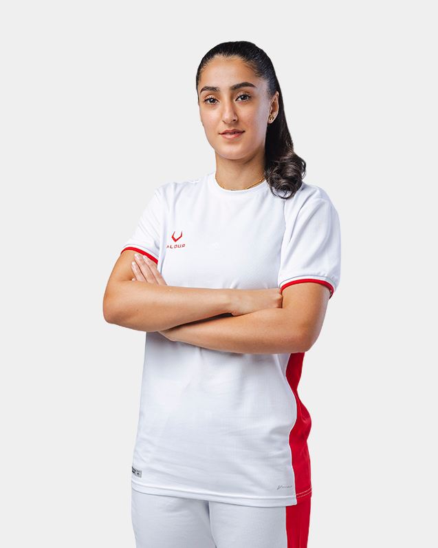 Finesse Sports Jersey - White