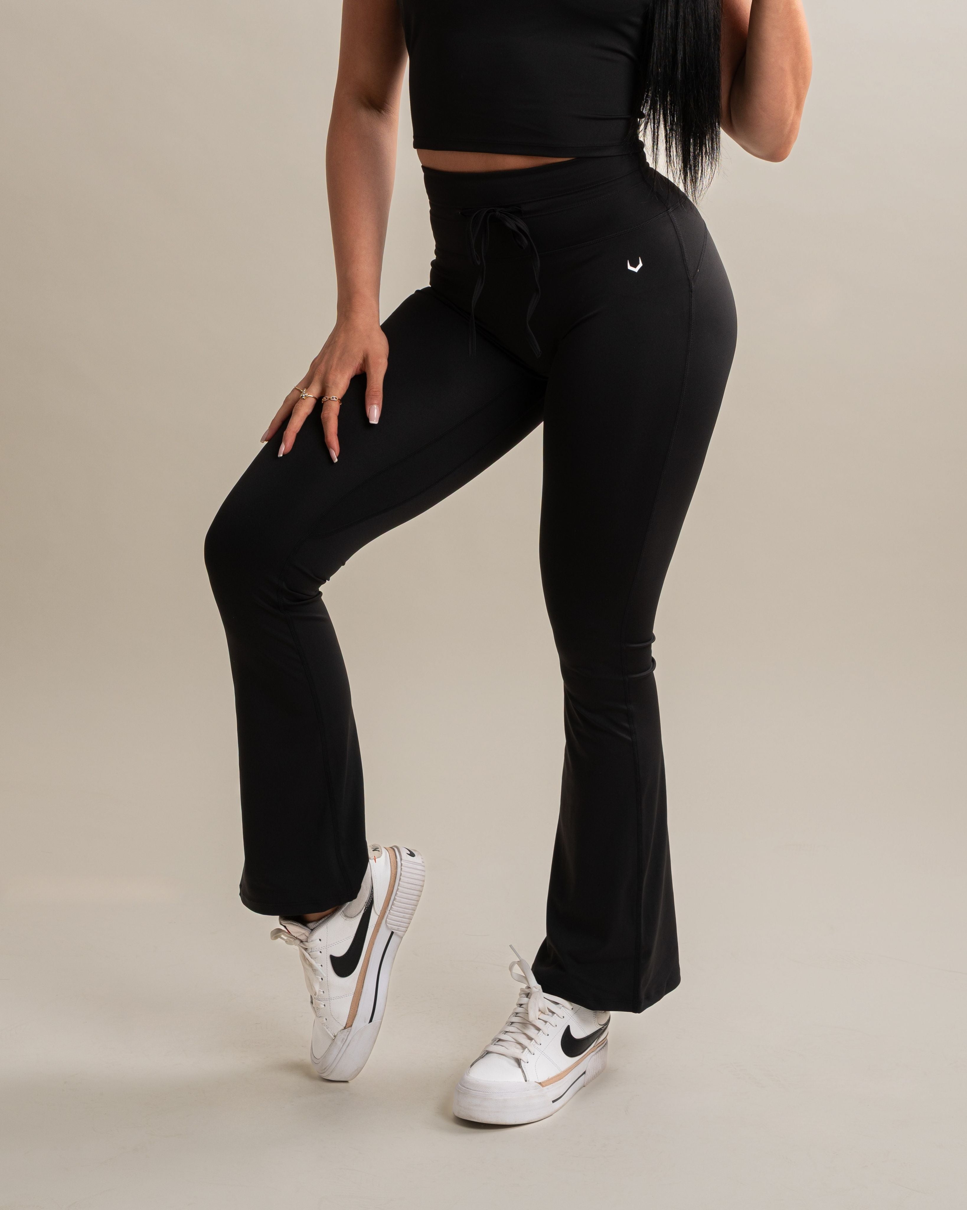 Flow Flare Leggings - Noir