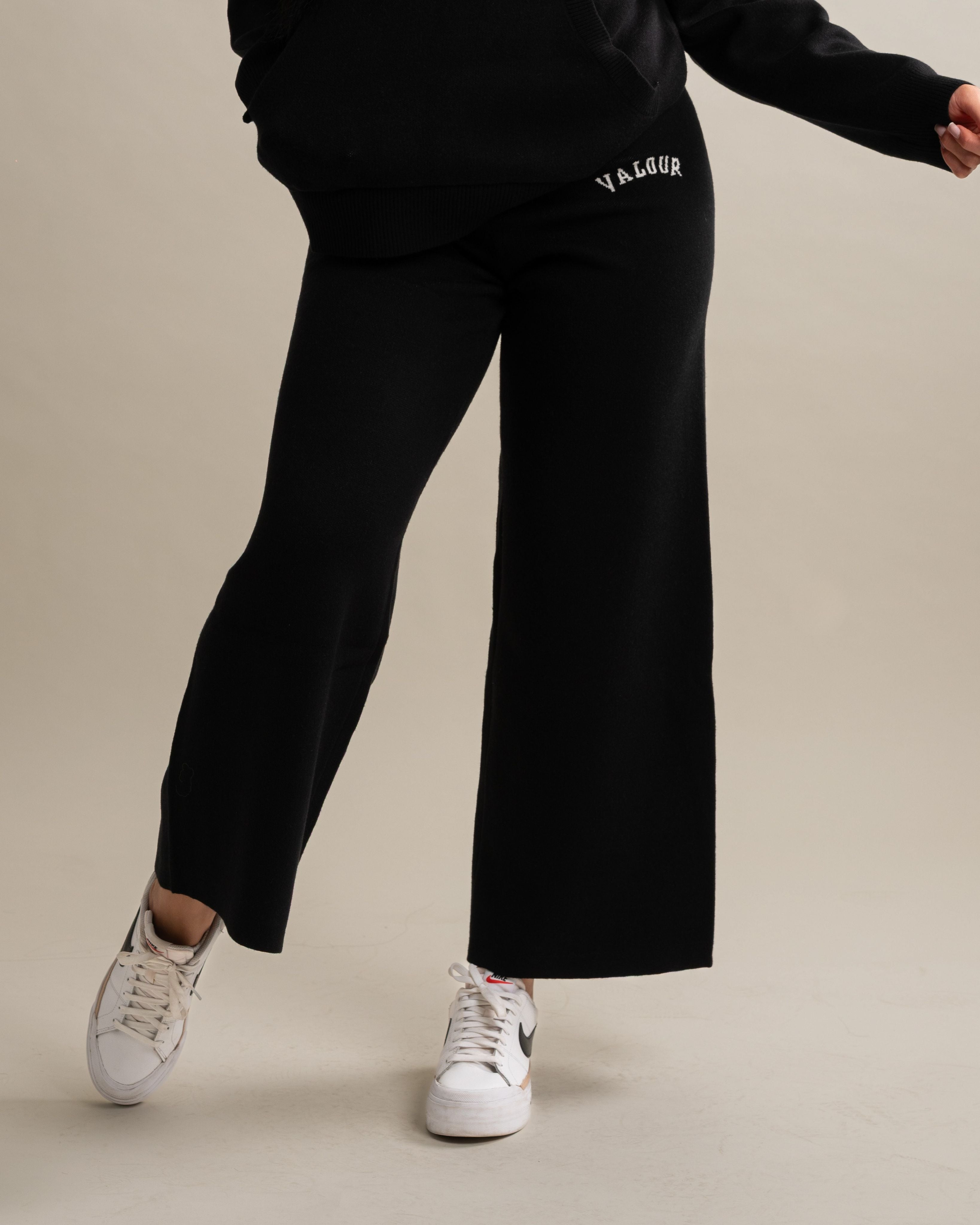 Serene Knit Pants - Noir