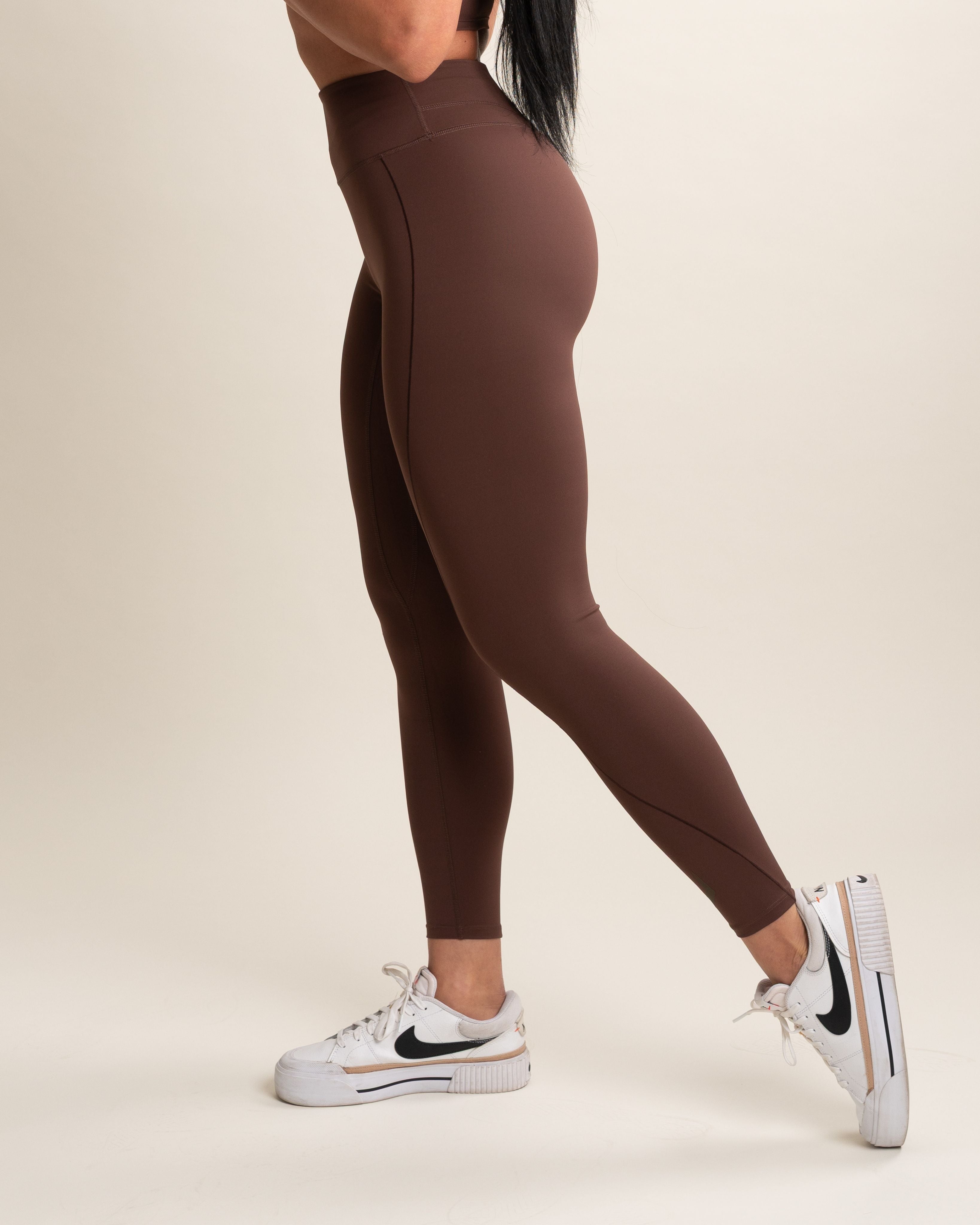 Meraki Contour Leggings - Cocoa