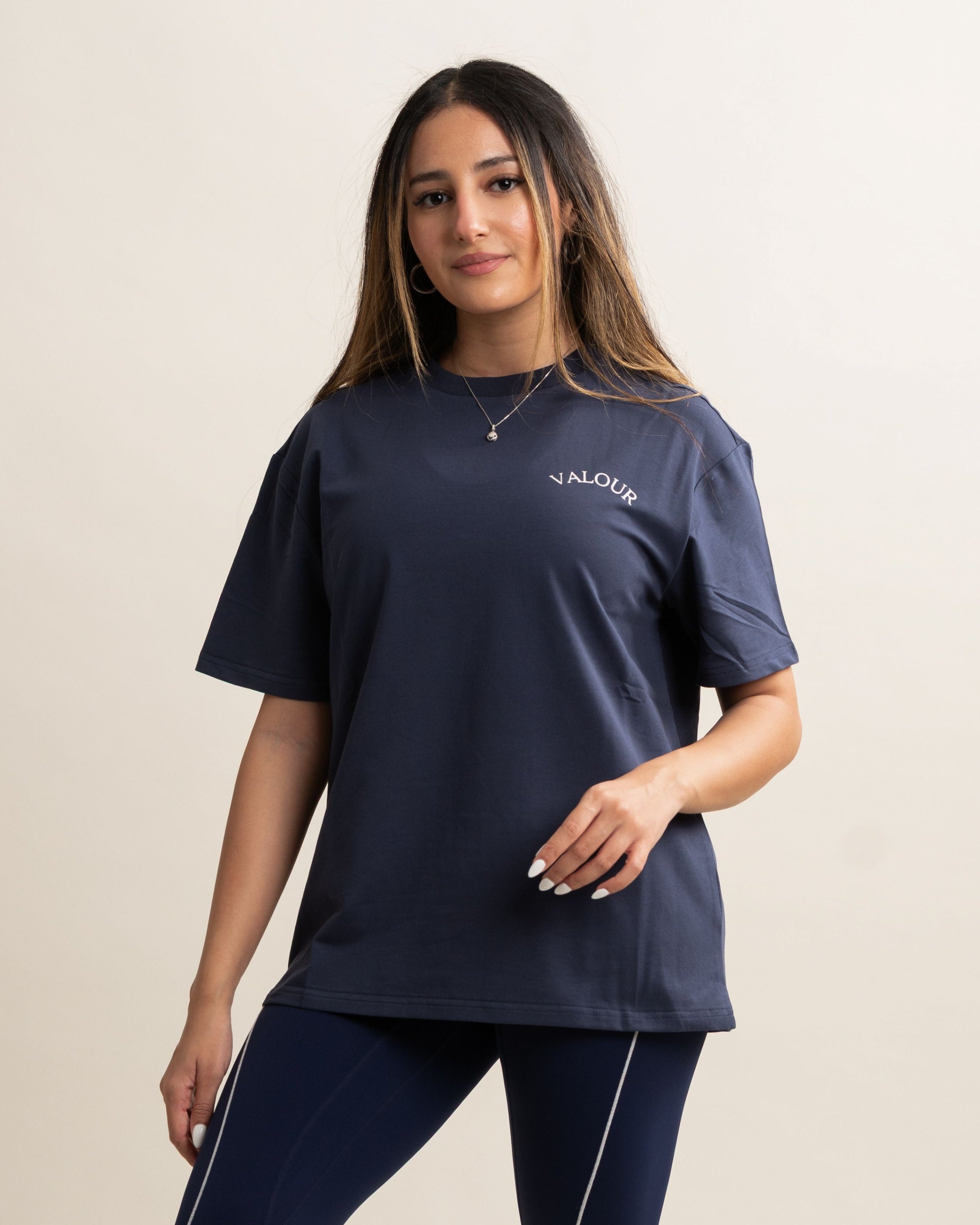 Oversized Essential Comfort Tee - Eclipse