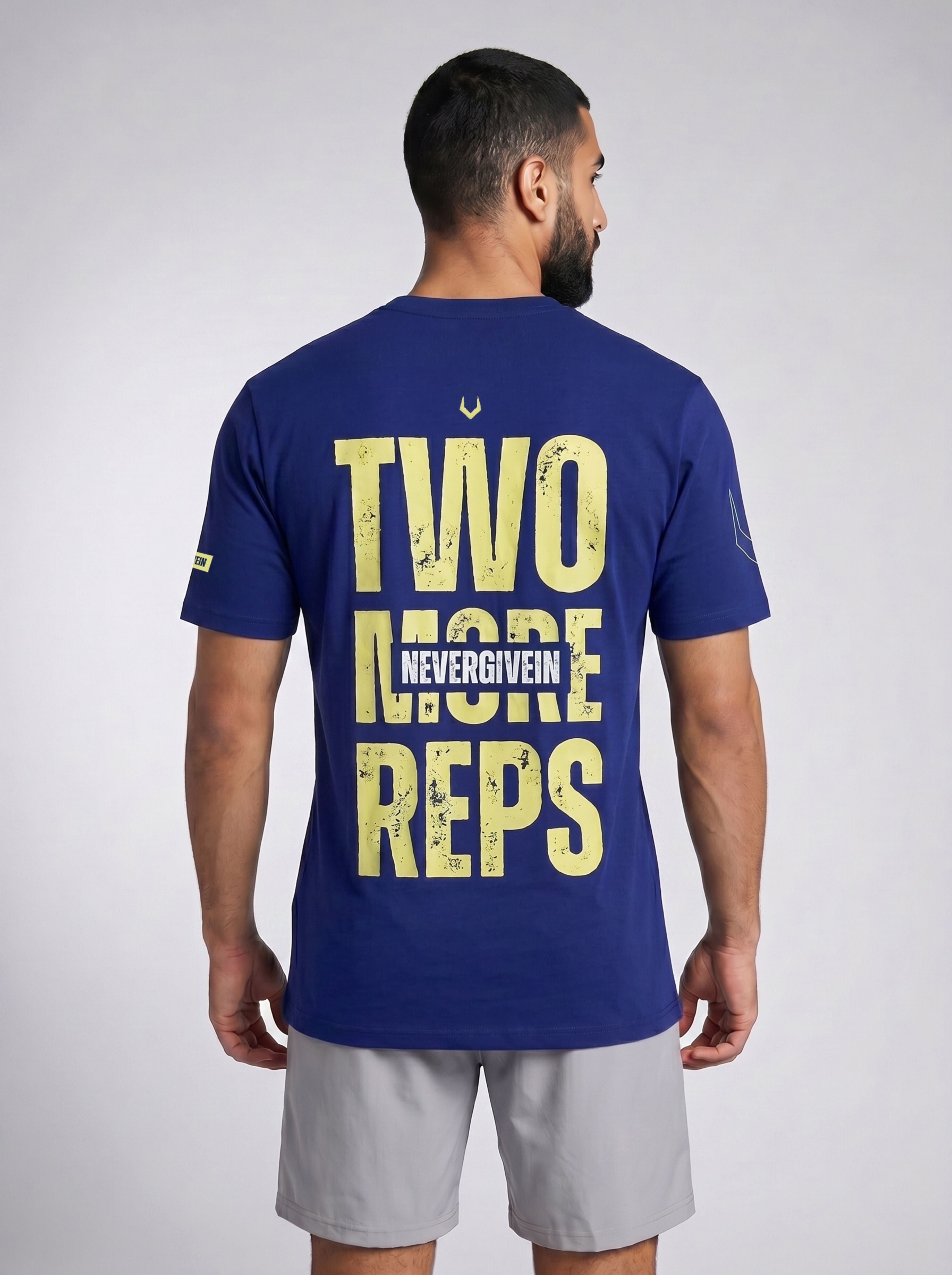 2MR Round Neck T-Shirt - Blue