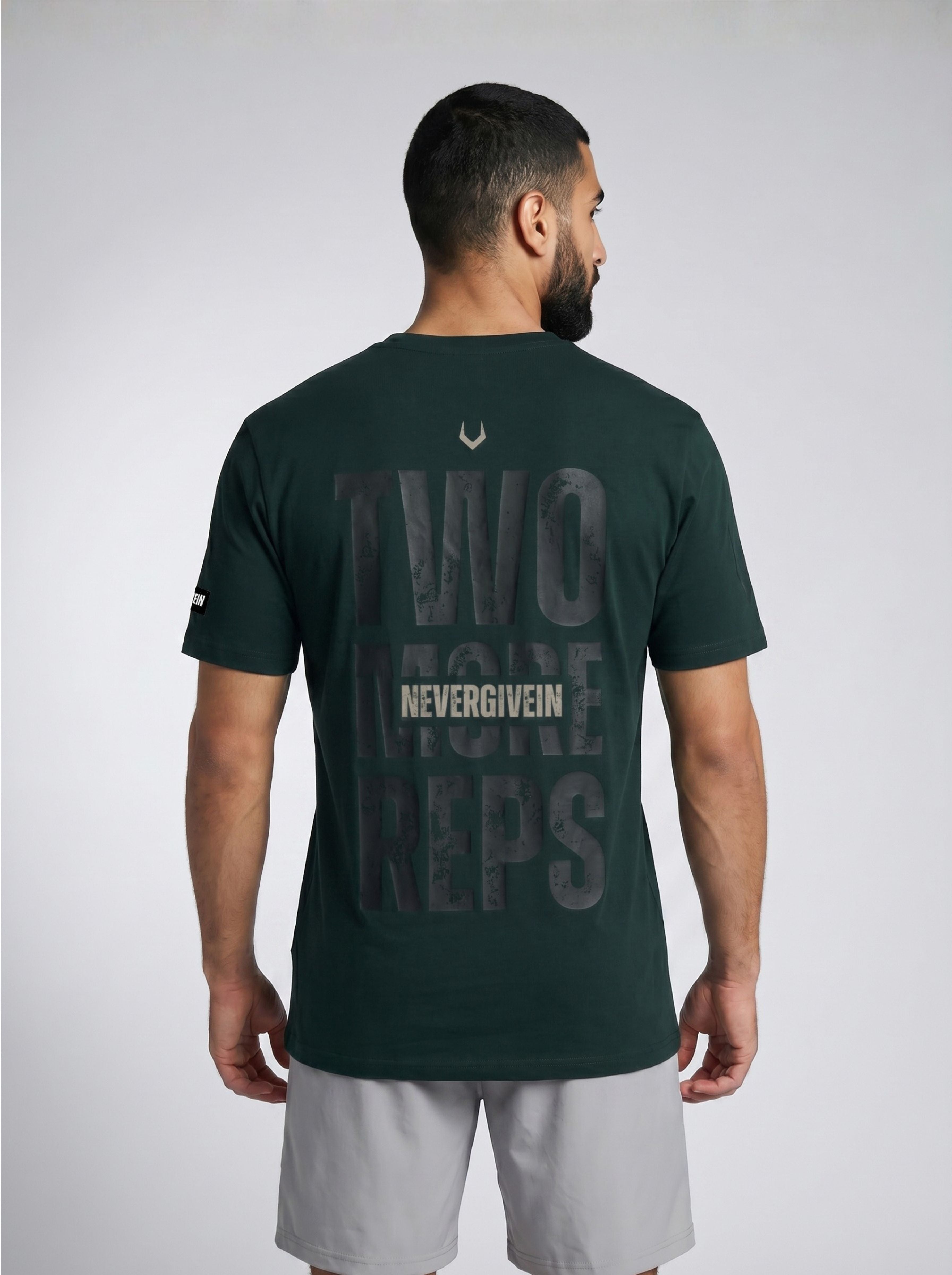 2MR Round Neck T-Shirt - Green/Black