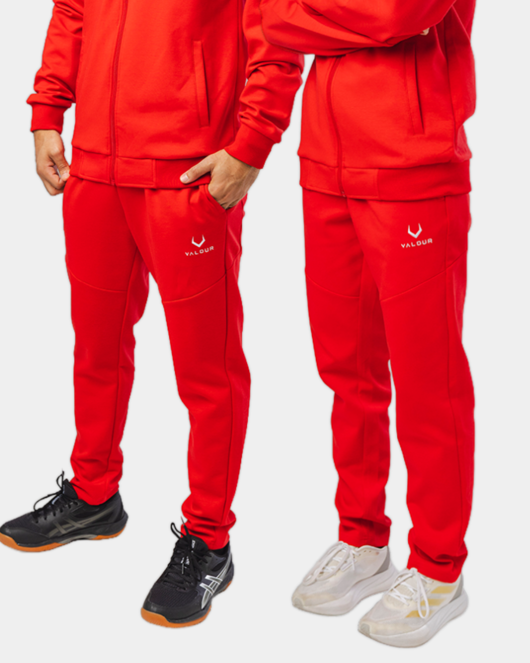 Ascend Tracksuit Pants - Fiery Red