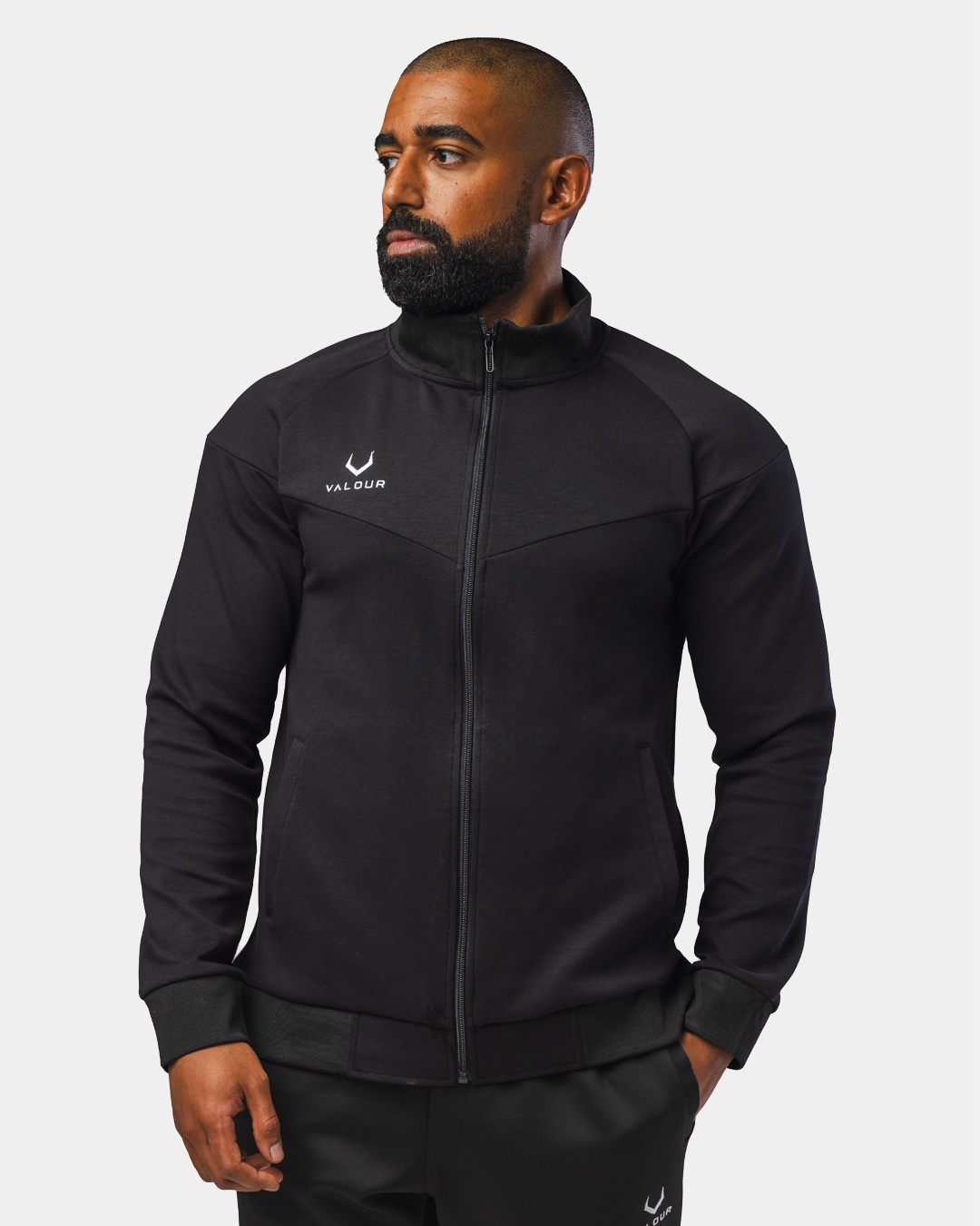 Ascend Tracksuit Jacket - Black