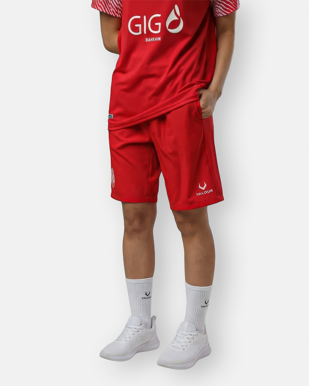 Bahrain Padel Federation Official Shorts - Dominion Red