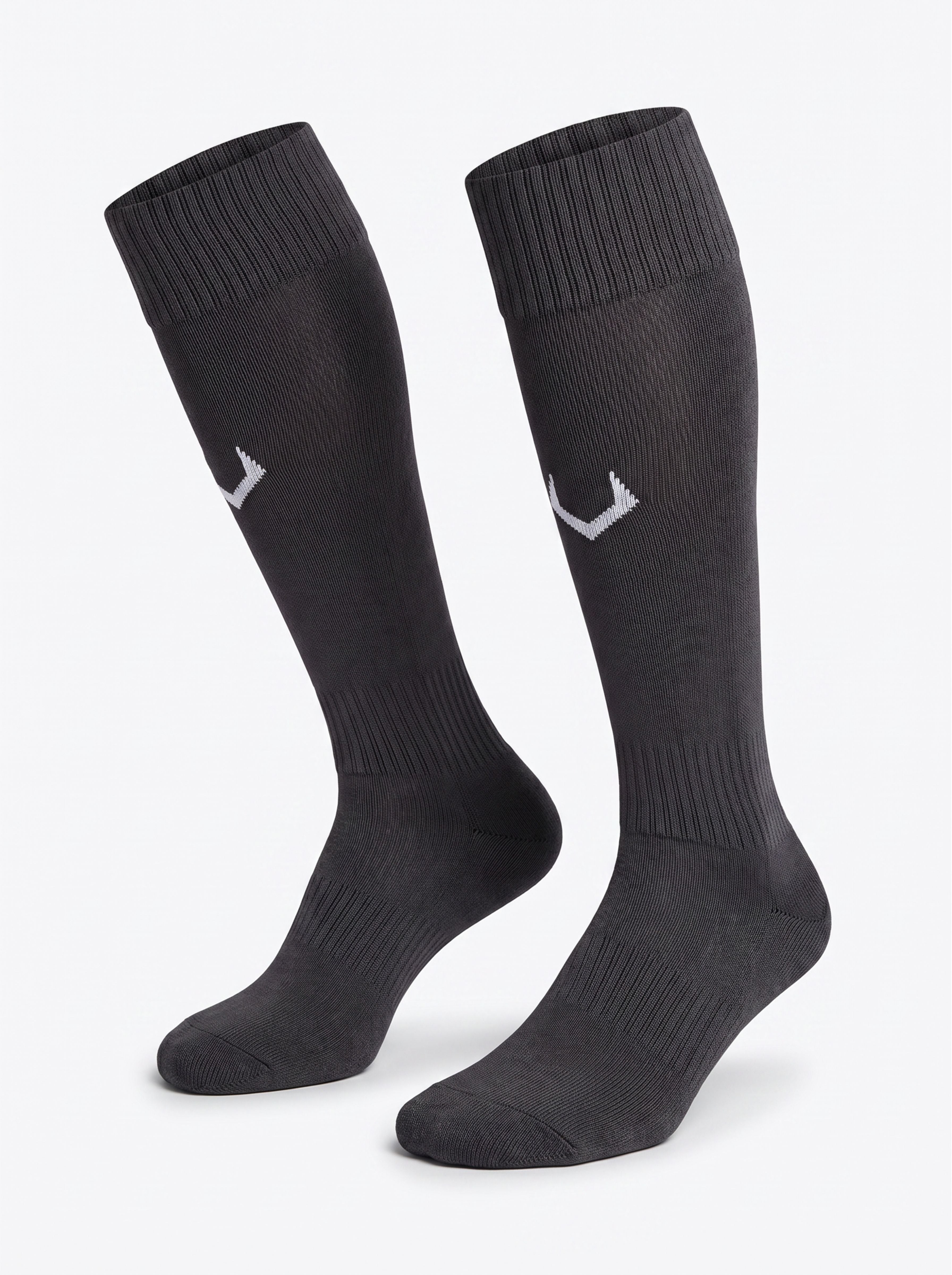 Stride Knee High Socks - Grey