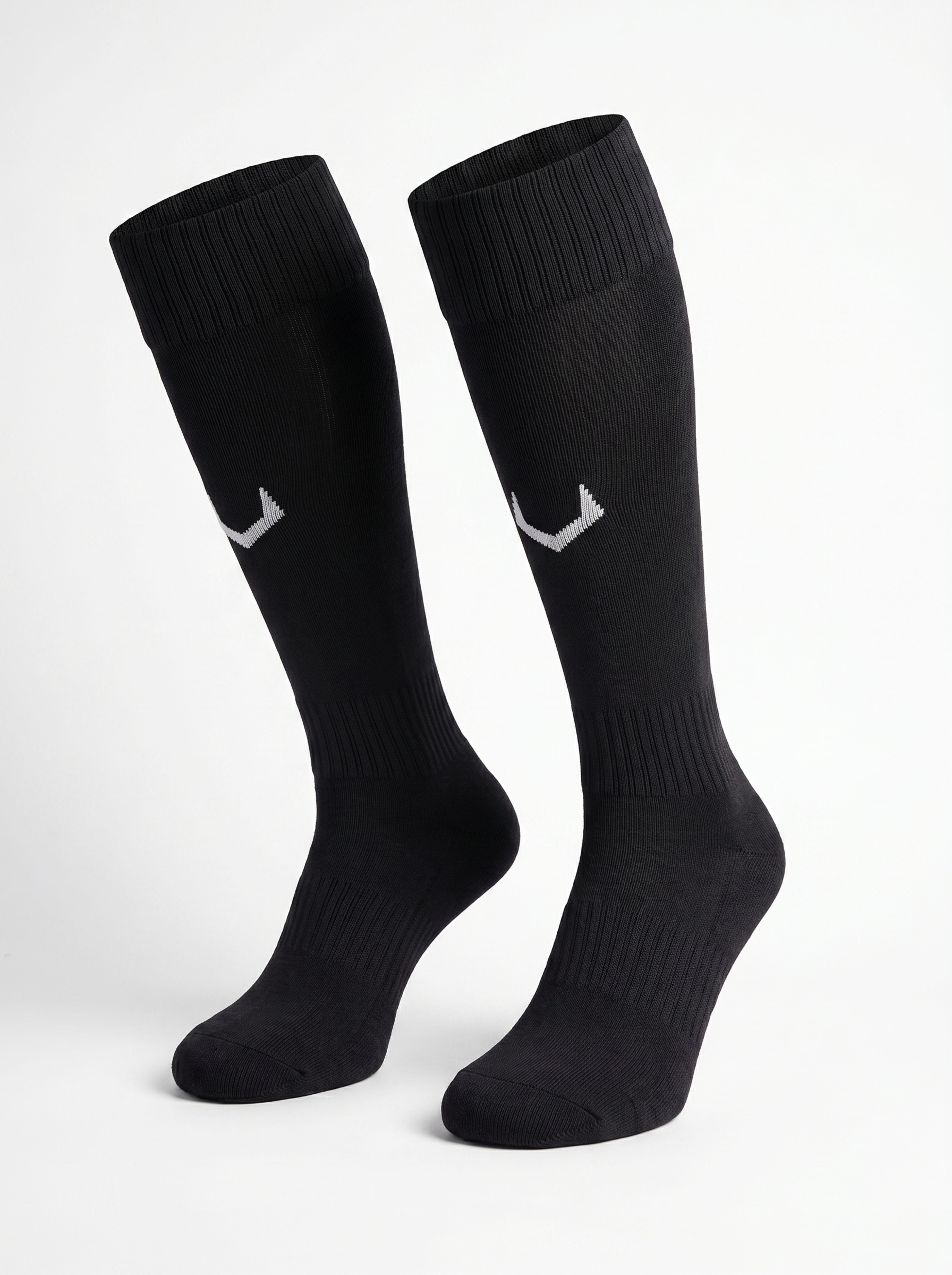 Stride Knee High Socks - Black