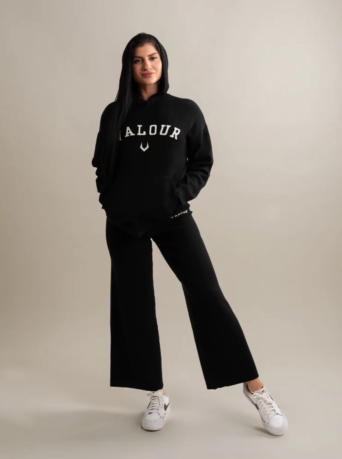 Serene Knit Set - Noir