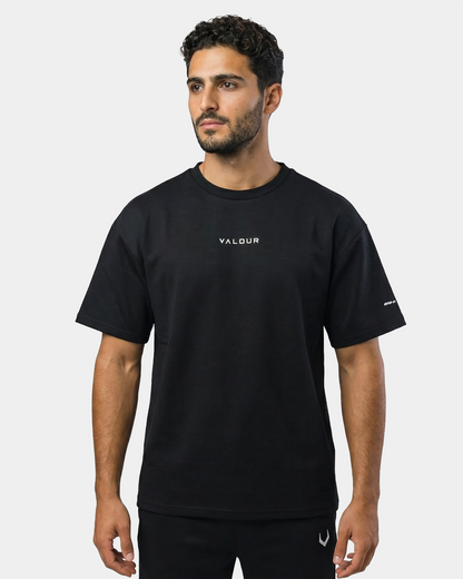 Atlas Comfort Fit Top - Black & White