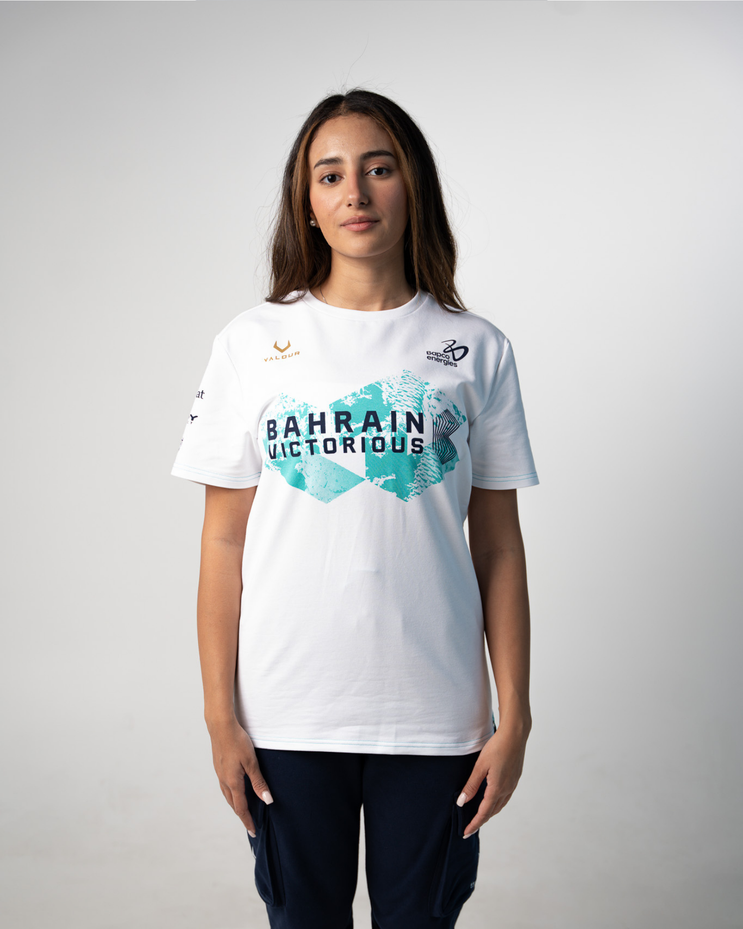 Bahrain VICTORIOUS Official Top - Palmera White