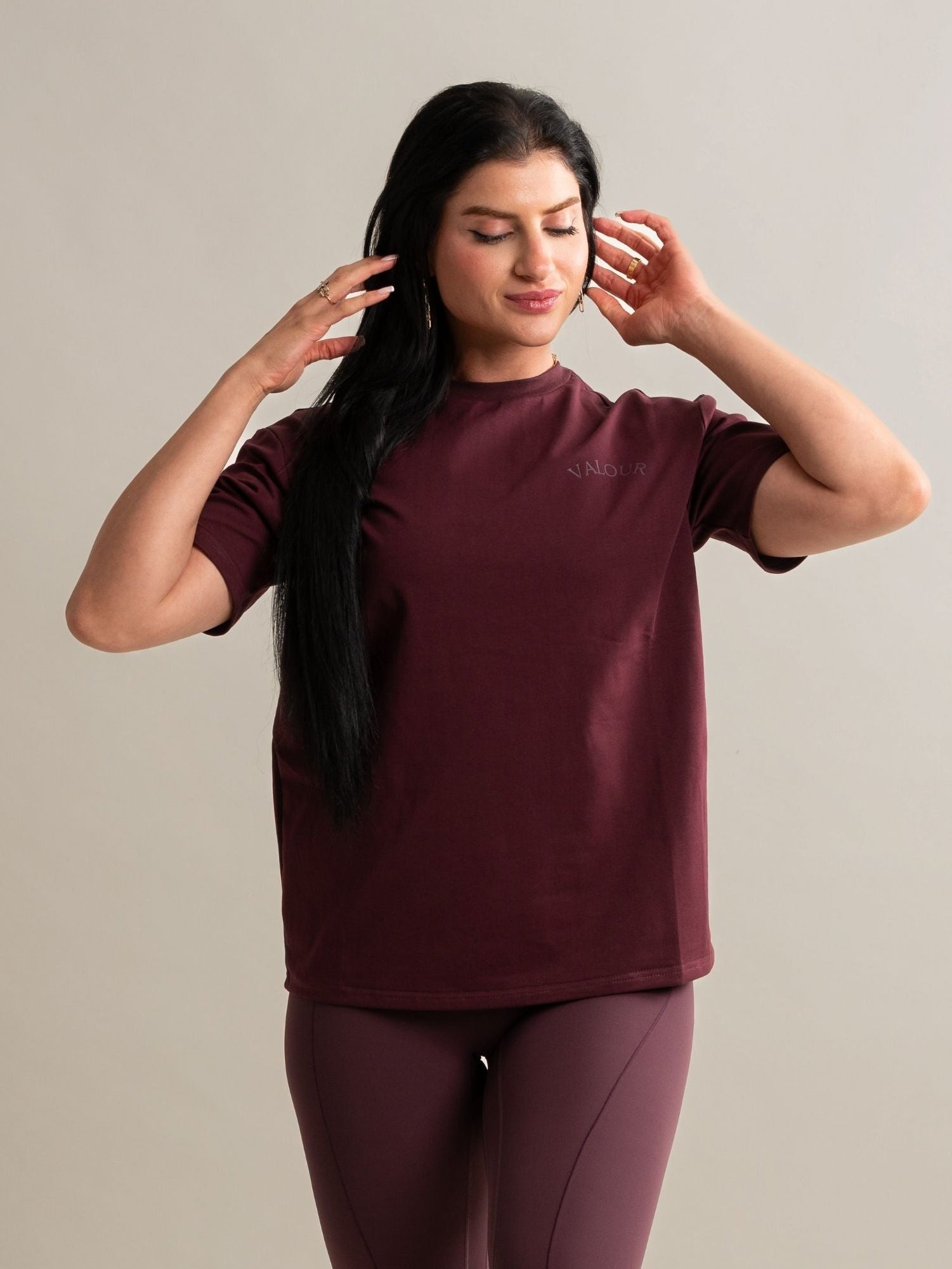 Oversized Essential Comfort Tee - Fig