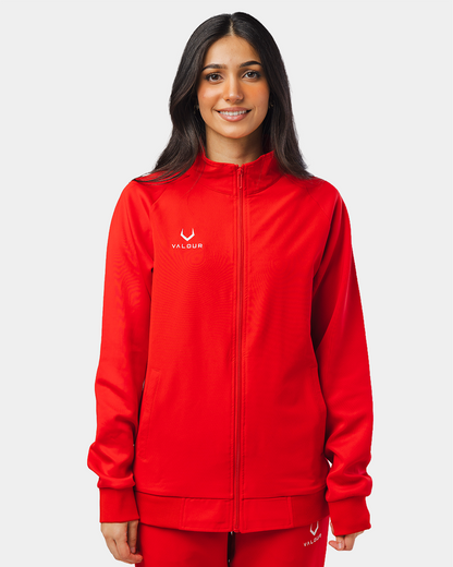 Aura Light Weight Jacket - Fiery Red