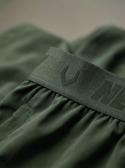 Hydrocool Performance Shorts - Army Green