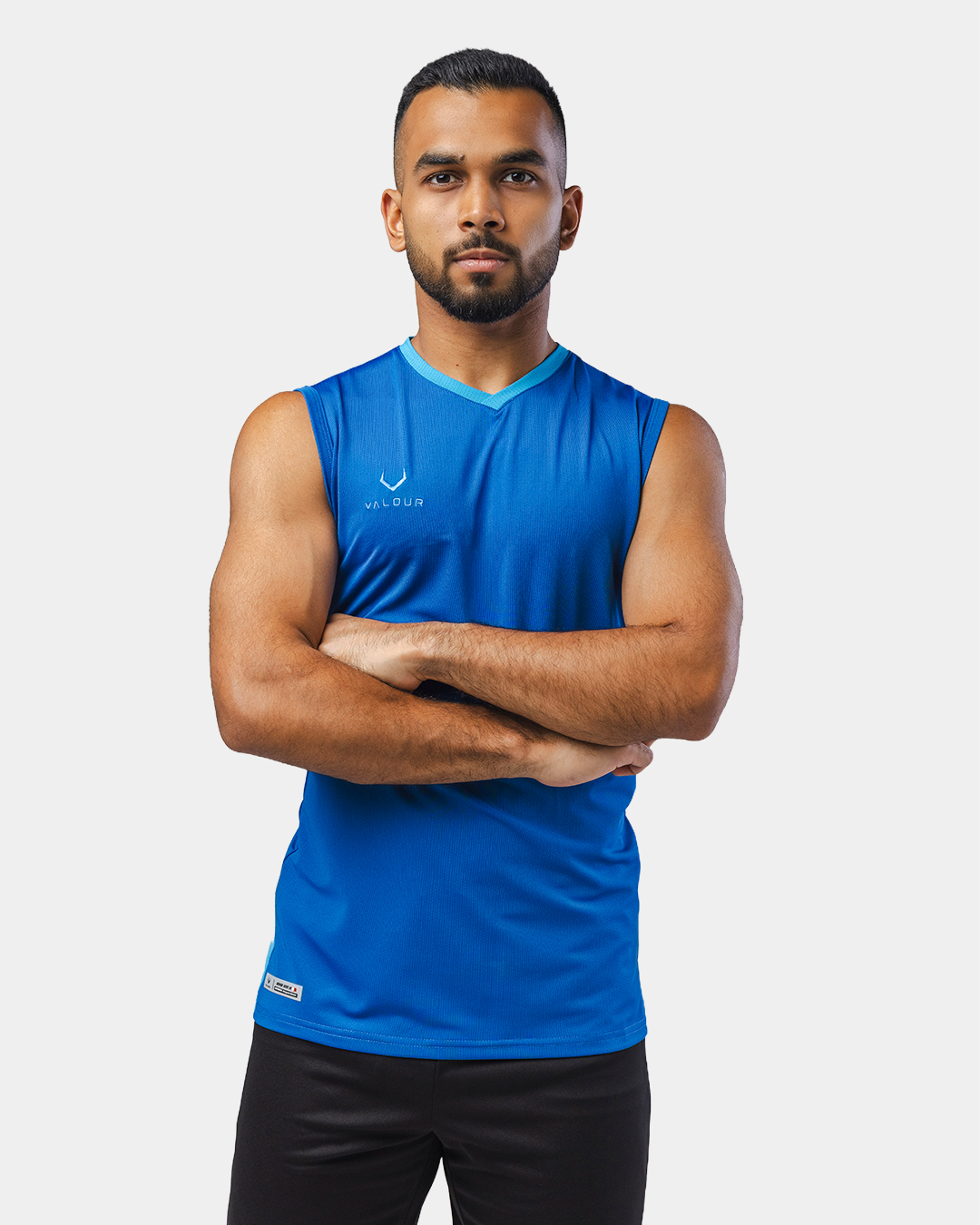 Sports Sleeveless Jersey - Core - Blue