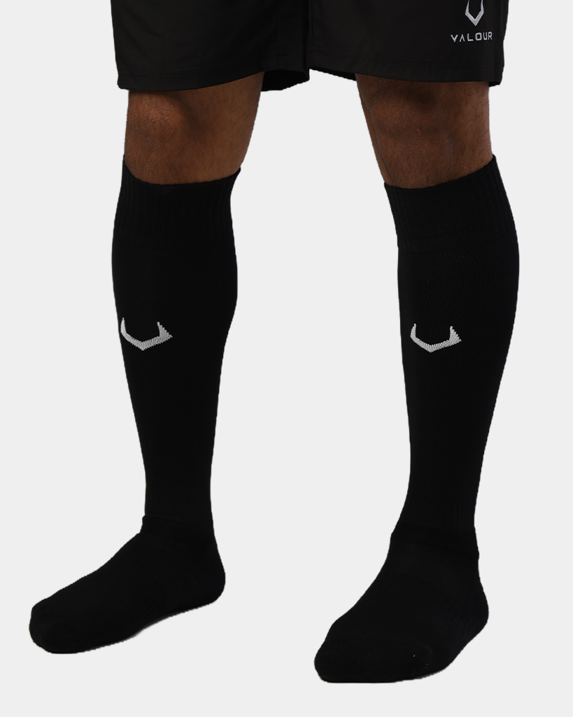 Stride Knee High Socks - Black
