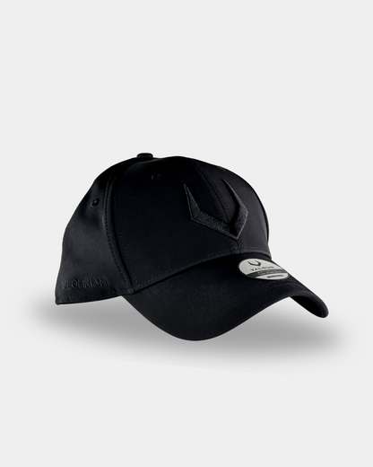 Shadow Collection – Carbon Black Round Brim Cap