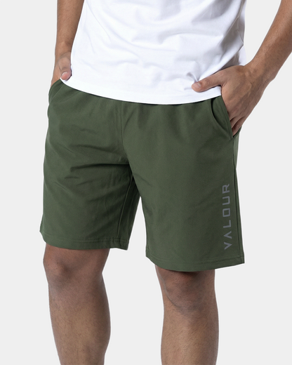 Hydrocool Performance Shorts - Army Green