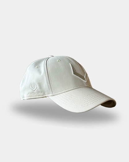 Shadow Collection – Ivory White Round Brim Cap