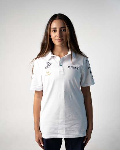 Bahrain VICTORIOUS Official Polo Top - White