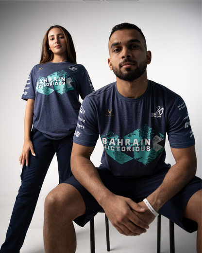 Bahrain VICTORIOUS Official Top - Palmera Blue