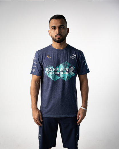 Bahrain VICTORIOUS Official Top - Palmera Blue