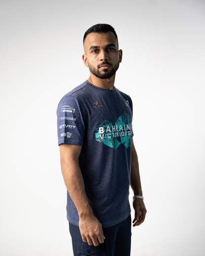 Bahrain VICTORIOUS Official Top - Palmera Blue