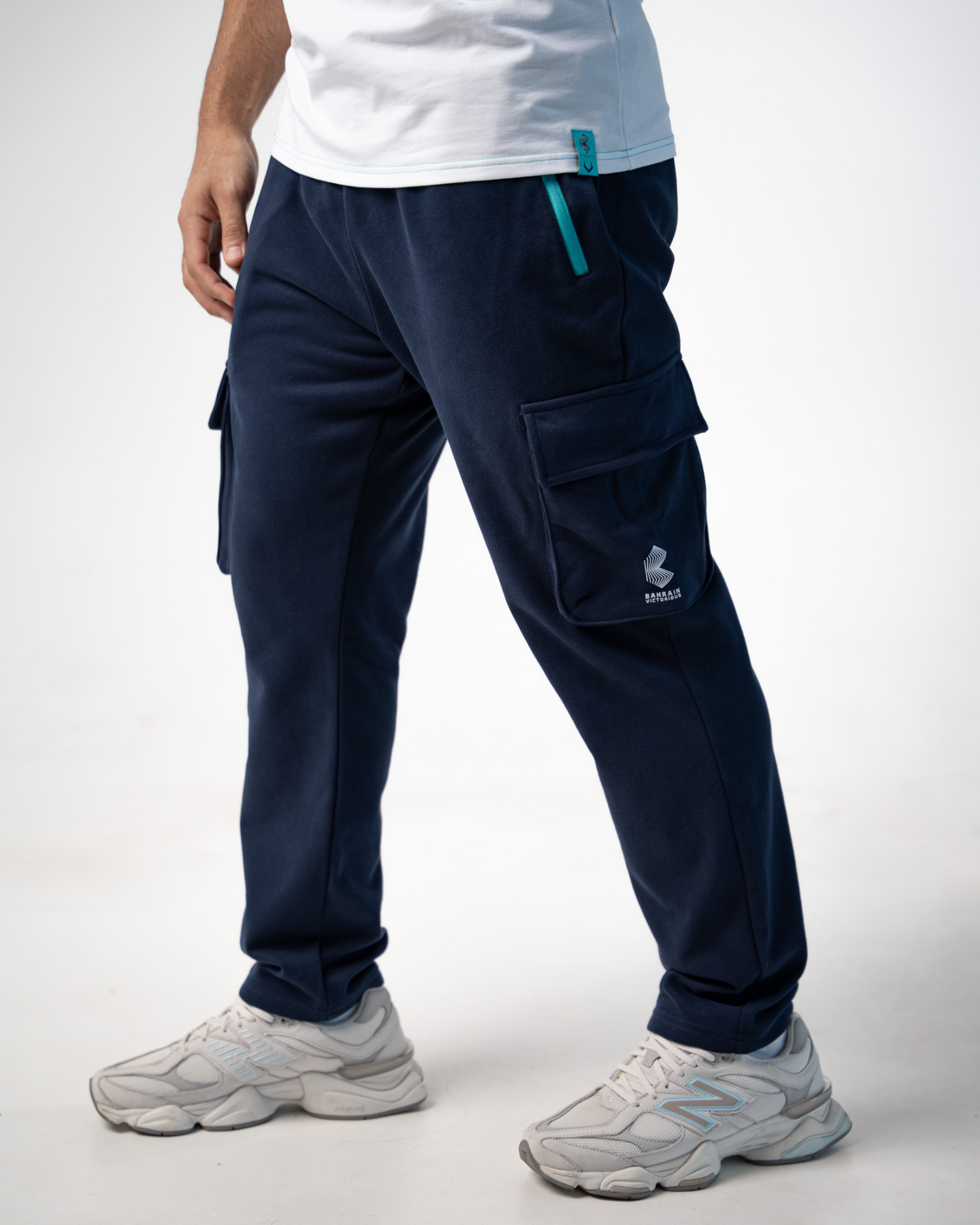 Bahrain VICTORIOUS Official Fleece Tracksuit Pants - Navy