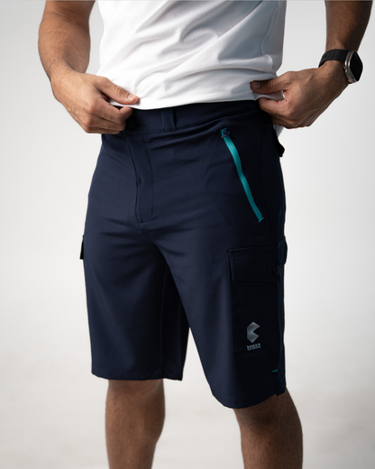 Bahrain VICTORIOUS Official Polyester Shorts - Navy