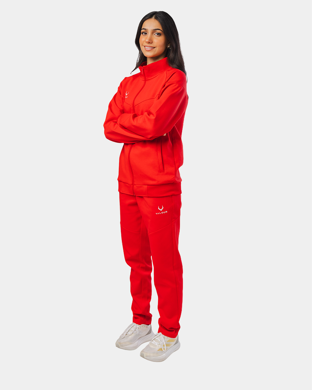 Ascend Tracksuit Pants - Fiery Red