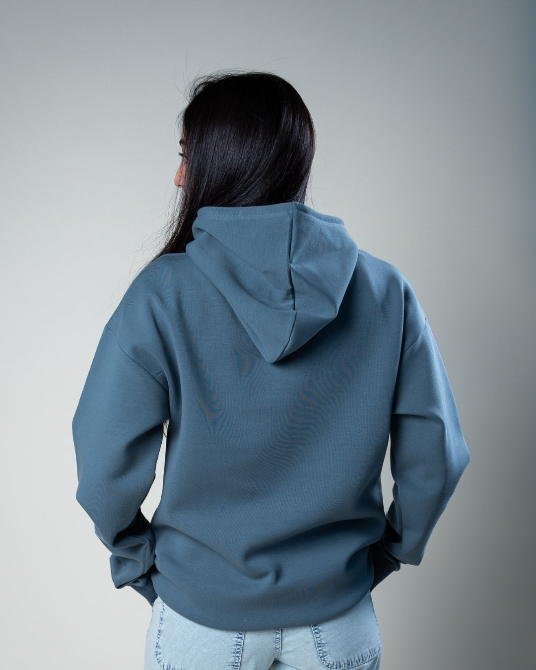 Aether Unisex Hoodie - Steel Blue