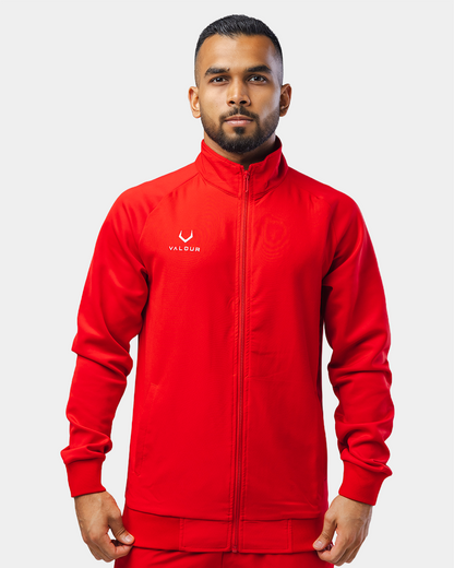Aura Light Weight Jacket - Fiery Red