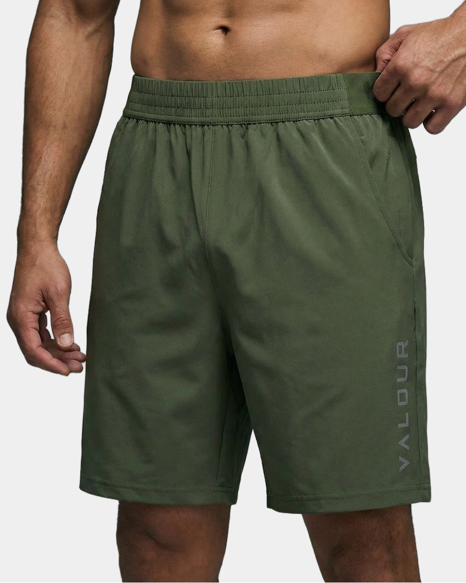 Hydrocool Performance Shorts - Army Green