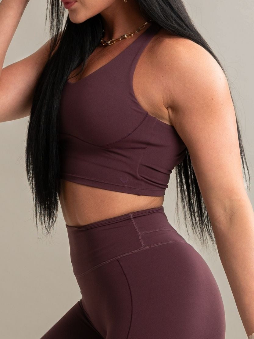 Meraki Contour Sports Bra - Fig