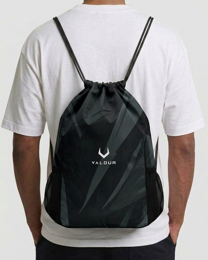Drawstring Bag - Shadow Black