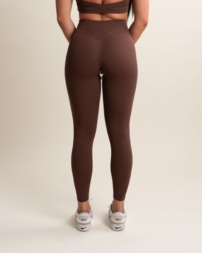 Meraki Contour Leggings - Cocoa
