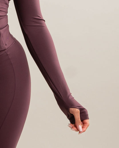 Sculpt Zip Up Jacket - Fig