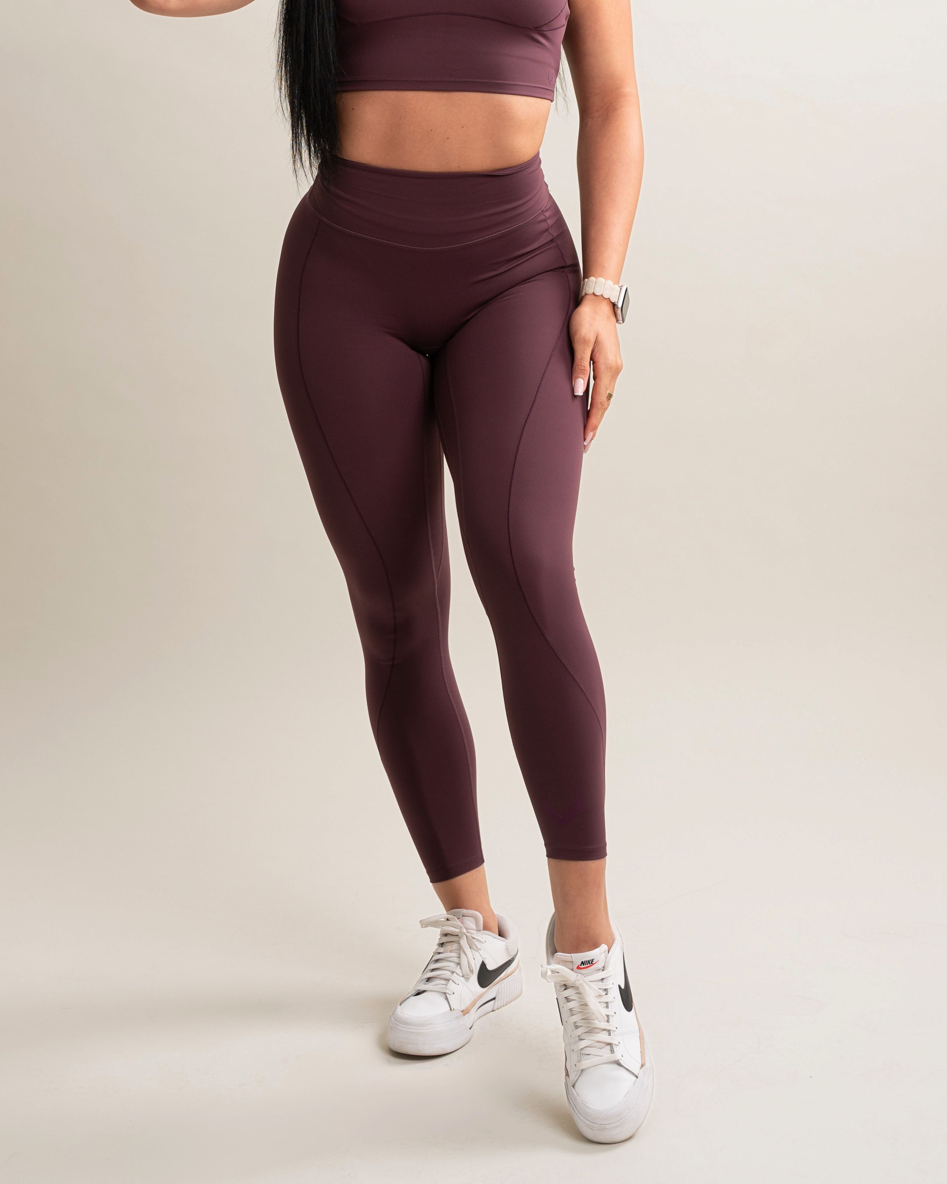 Meraki Contour Leggings - Fig