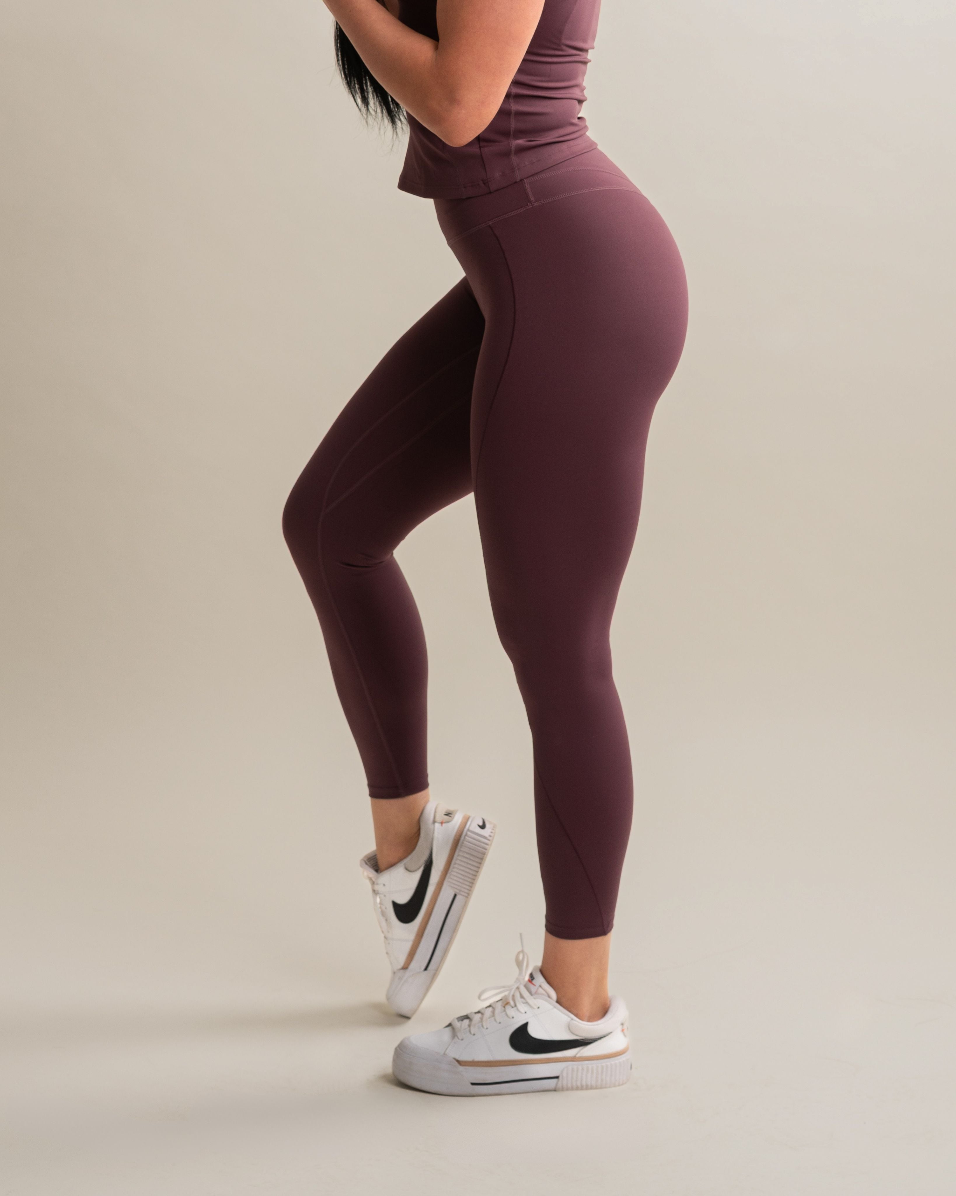 Meraki Contour Leggings - Fig