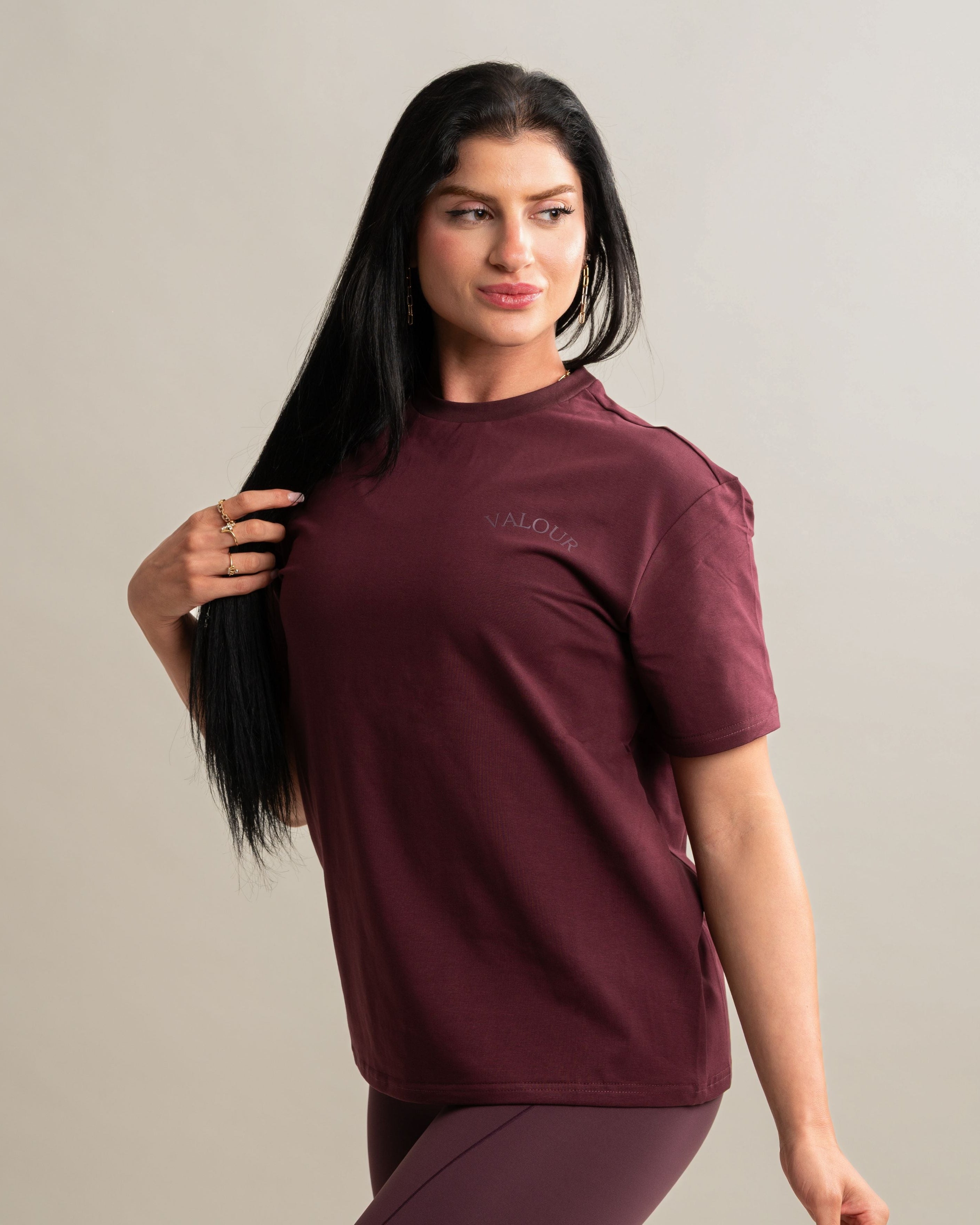 Oversized Essential Comfort Tee - Fig