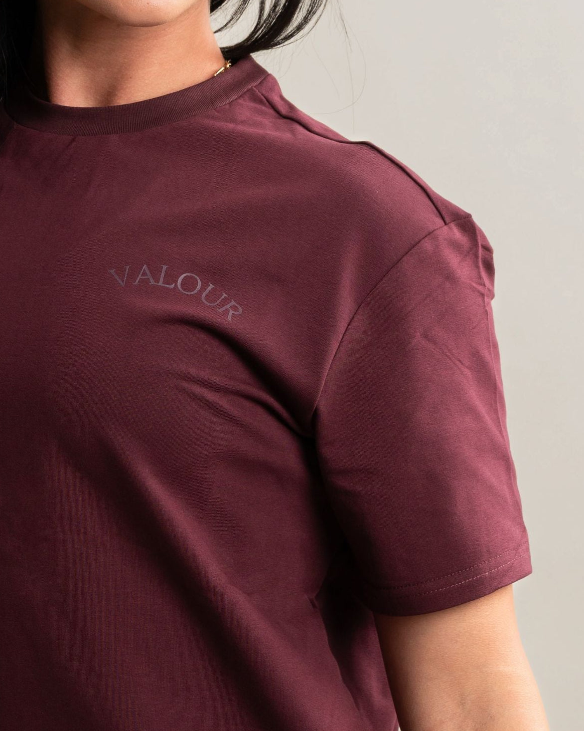 Oversized Essential Comfort Tee - Fig