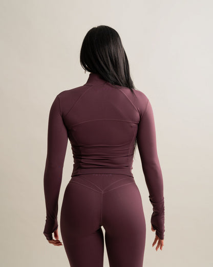 Sculpt Zip Up Jacket - Fig
