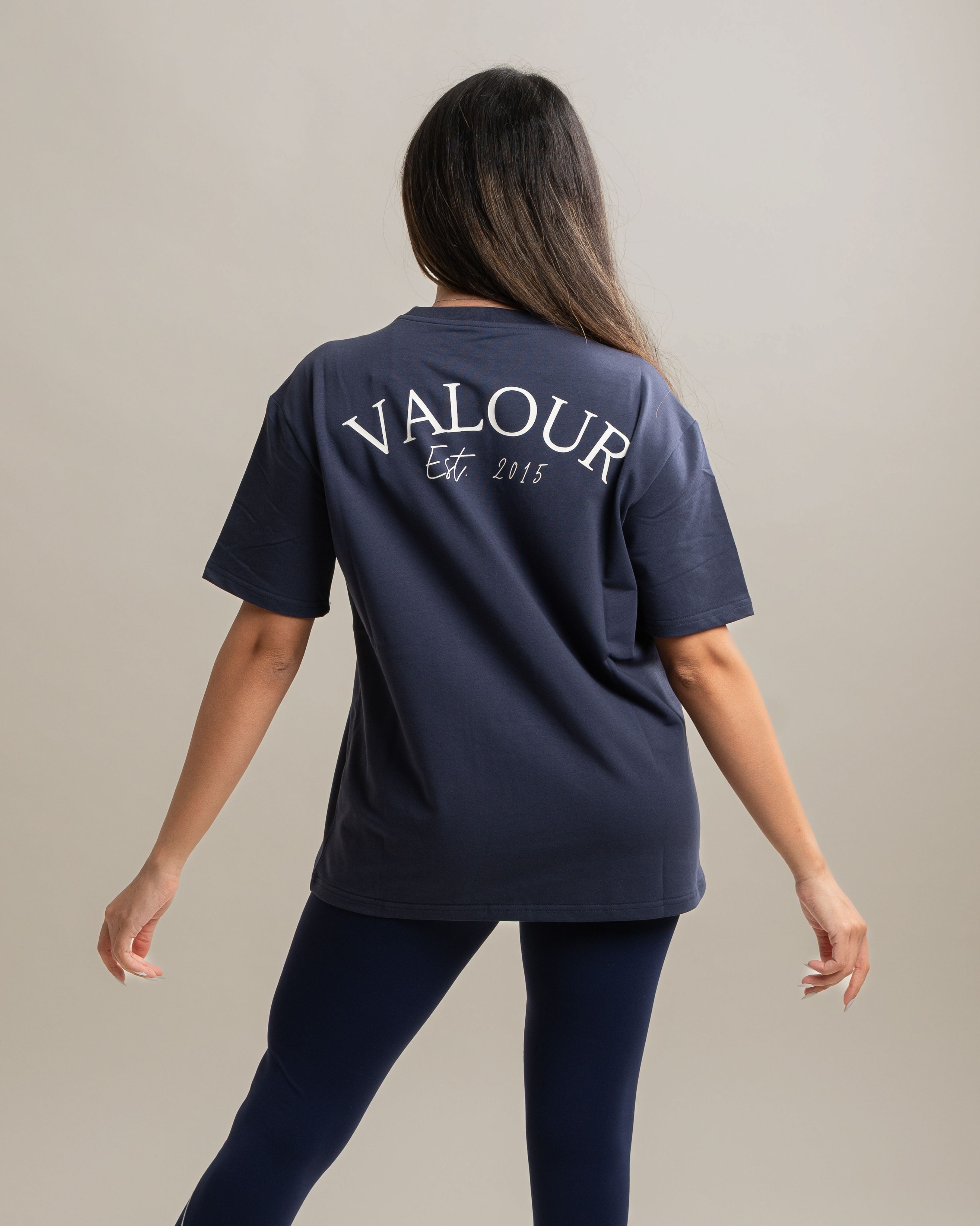 Oversized Essential Comfort Tee - Eclipse