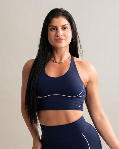 Meraki Contour Sports Bra - Eclipse