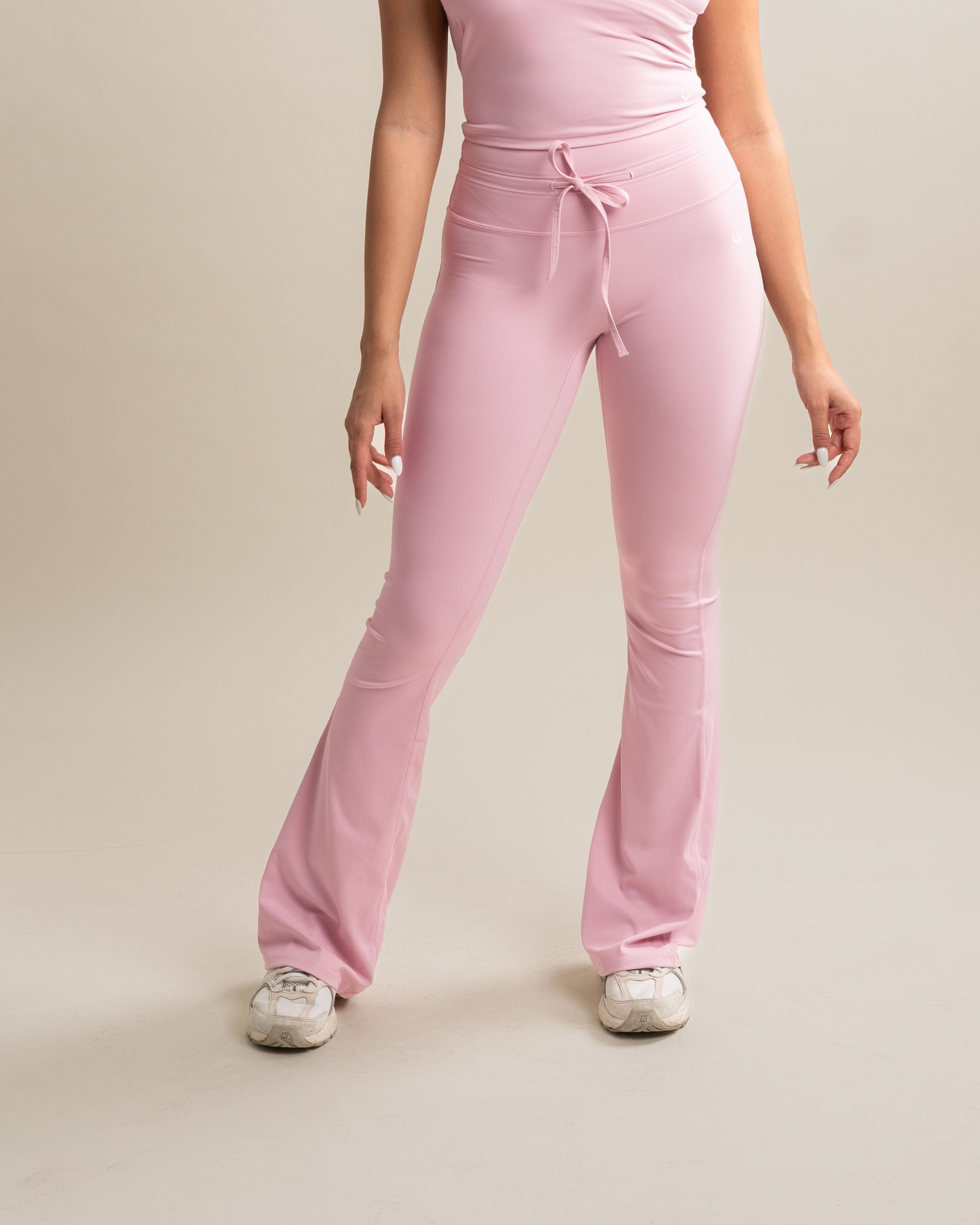 Flow Flare Leggings - Blush