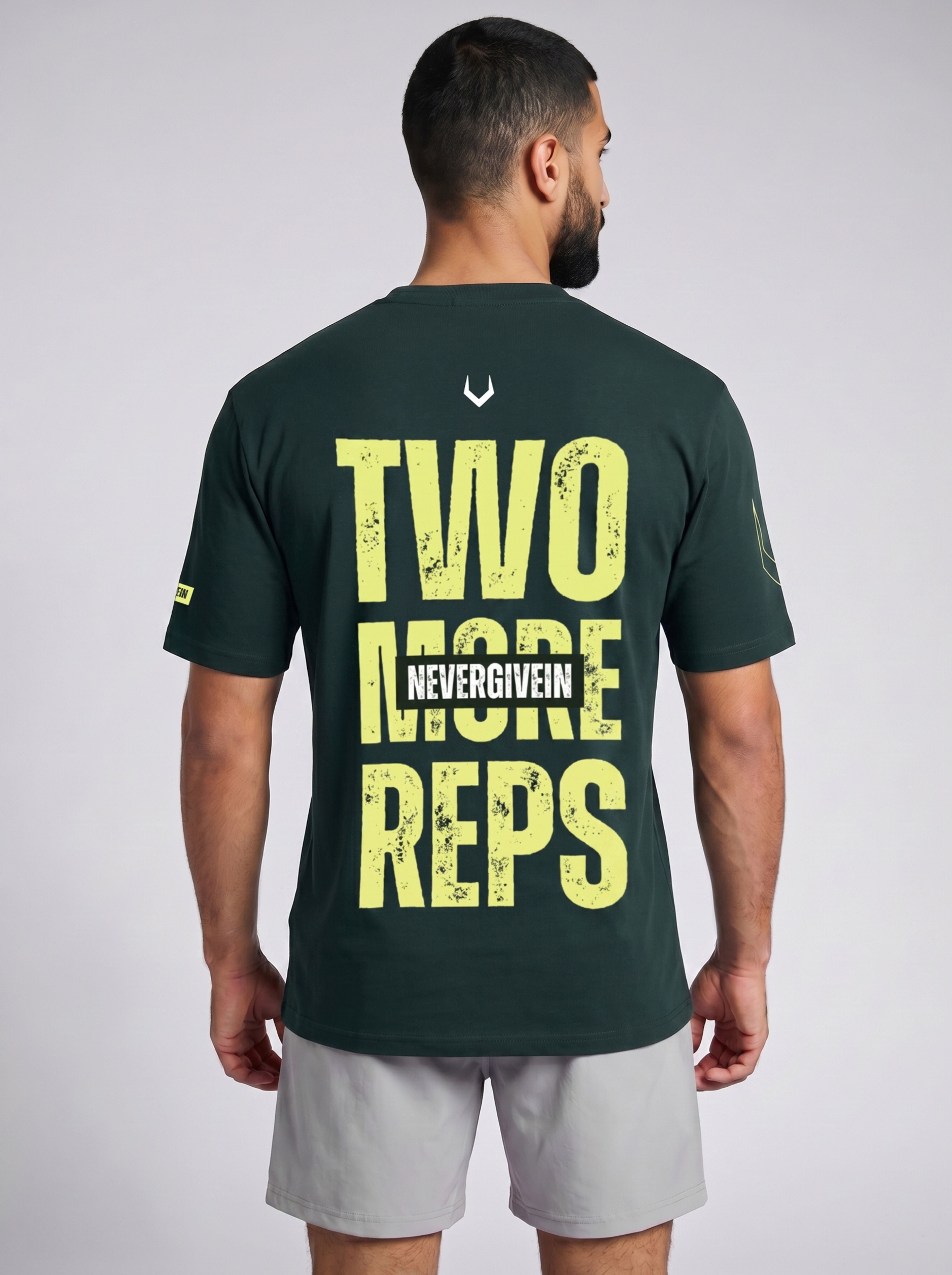 2MR Round Neck T-Shirt - Green/Yellow